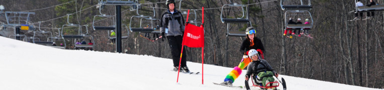 Therapeutic Adventures helps individuals with disabilities ride the ski slopes at  Resort
